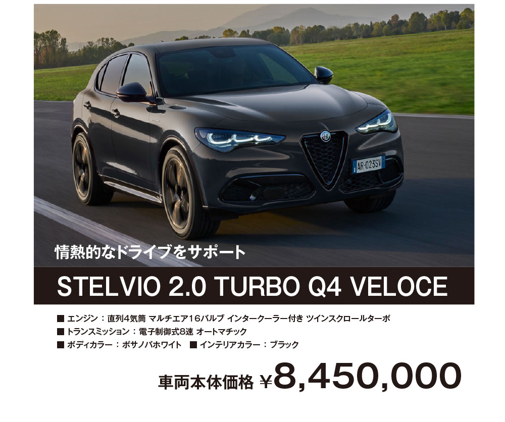 STELVIO 2.0 TURBO Q4 VELOCE