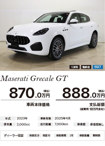 Maserati Grecale GT