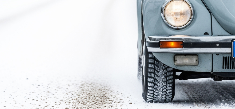 冬の道路は愛車の大敵