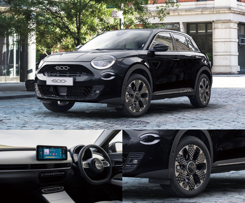 FIAT 600 Hybrid Nero Cinema